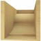 Ekena Millwork 10"W x 20"D x 10"H Wide Van Buren Rough Cedar Woodgrain TimberThane Corbel, Primed Tan CORUR10X20X10VANRCPR - alternate 5